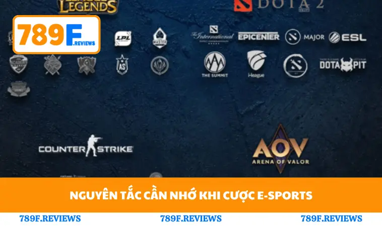 Nguyên tắc cần nhớ khi cược E-Sports