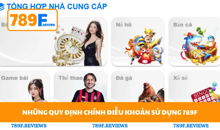 Những quy định chính điều khoản sử dụng 789F