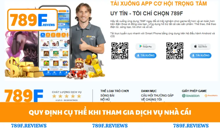 Quy định cụ thể khi tham gia dịch vụ nhà cái